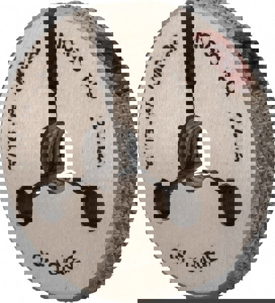 Threaded Ring Gage: 5/16-18 Thread, UNC, Class 2A, No Go